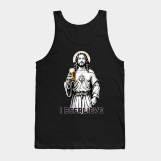 Jesus I beerlieve Tank Top